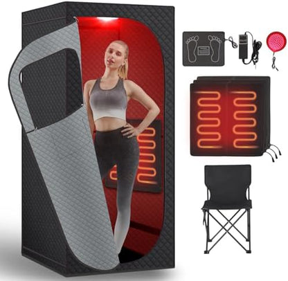 Carbon Crystal Red-Light Dry Sauna