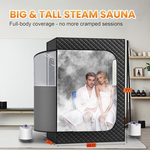 Compact Duo Steam Haven for Home