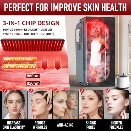 Red-Light Steam Infrared Hybrid Tent