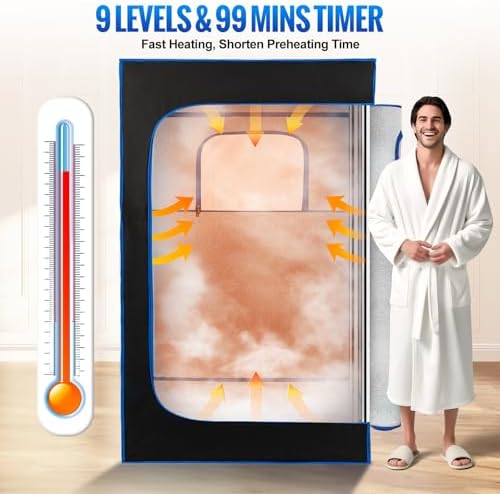 Enhanced Foldaway Home Steam Pod