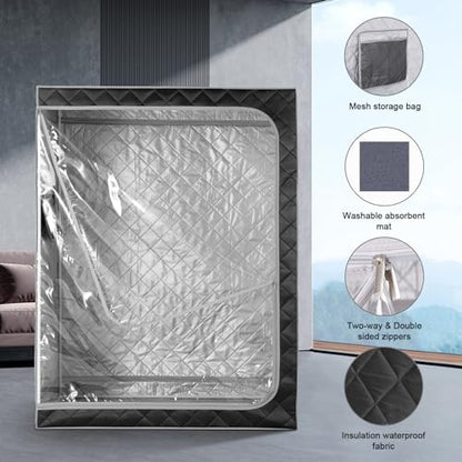 Full-Height Duo Detox Steam Shelter