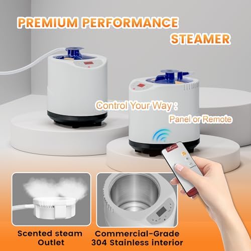 Compact Duo Steam Haven for Home