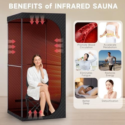 Carbon Crystal Red-Light Dry Sauna