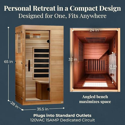 Elite Solo Ultra-Low EMF Infrared Niche